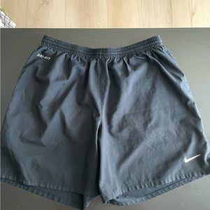 Black Nike Dri-fit Athletic Shorts